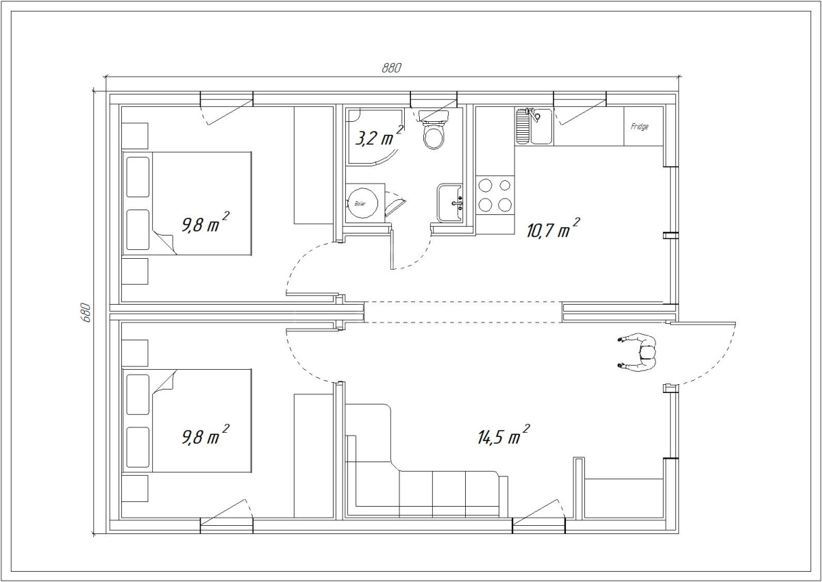 Typové riešenia - domy / FLORENCIA - foto Typové riešenia - domy / FLORENCIA - foto
